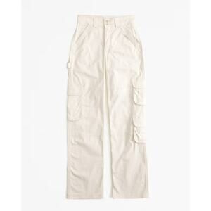 Abercrombie & Fitch Curve Love Relaxed Cargo Pant - 24 Short